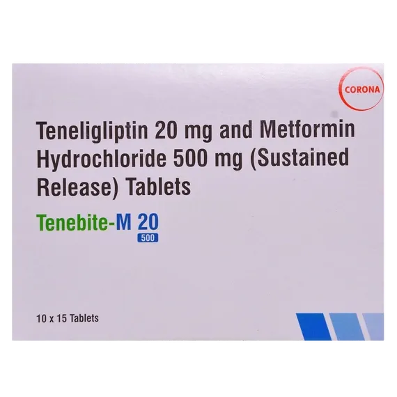 tenebite m 20/500mg tablet 15's